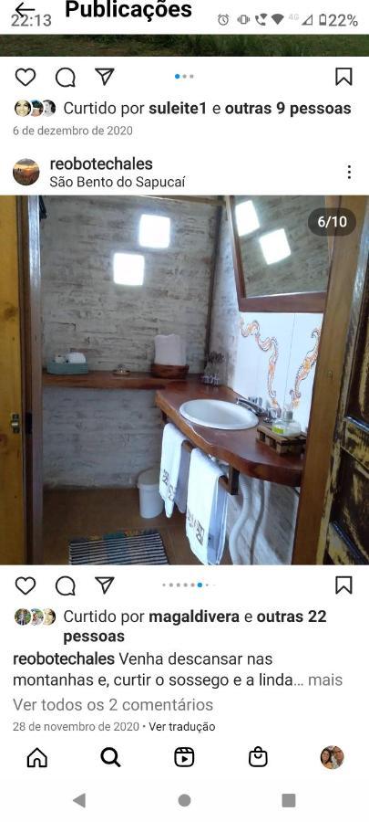 Reobote Chales São Bento do Sapucaí Exterior foto